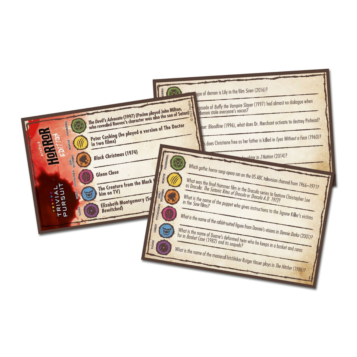 Horror Trivial Pursuit - Bitesize