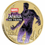 Black Panther 60th Anniversary 2026 $1 Stamp & Coin Cover