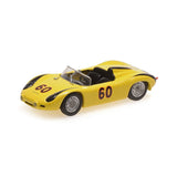 PORSCHE 718 RS61 SPYDER - DON WESTER - ROAD AMERICA 500 MILES – 1963 - 1:43 Scale Diecast Model Car