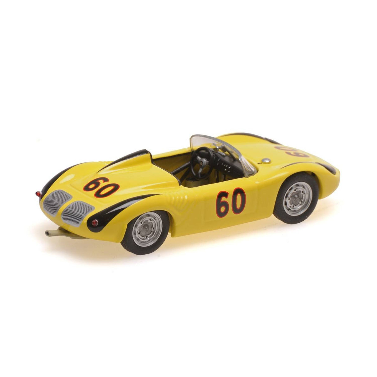 PORSCHE 718 RS61 SPYDER - DON WESTER - ROAD AMERICA 500 MILES – 1963 - 1:43 Scale Diecast Model Car