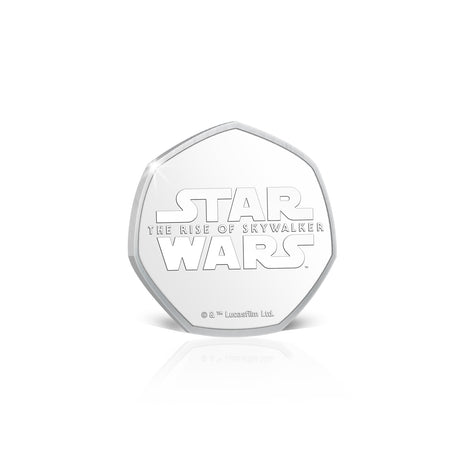 Star Wars Lightside Poe Silver-plated Prooflike Medallion
