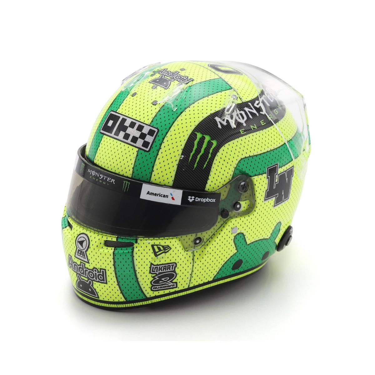 McLaren Formula 1 Team - Lando Norris - US GP 2025 - 1:5 Scale Resin Model Helmet