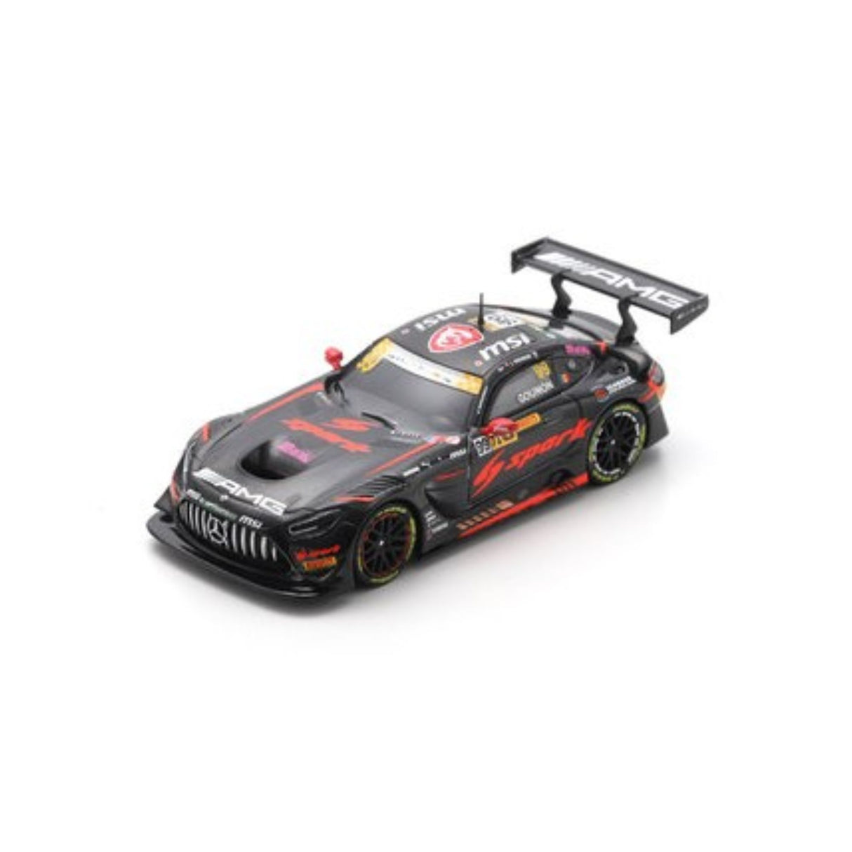 Porsche 911 GT3 R (992) No.911 Absolute Racing  - 4th FIA GT World Cup Macau 2024 - Alessio Picariello - 1:64 Scale Resin Model Car