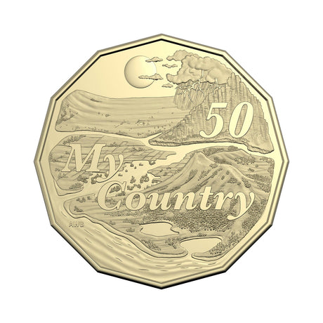 Australia Dorothea Mackellar - My Country 2025 50c Stamp & Coin Cover