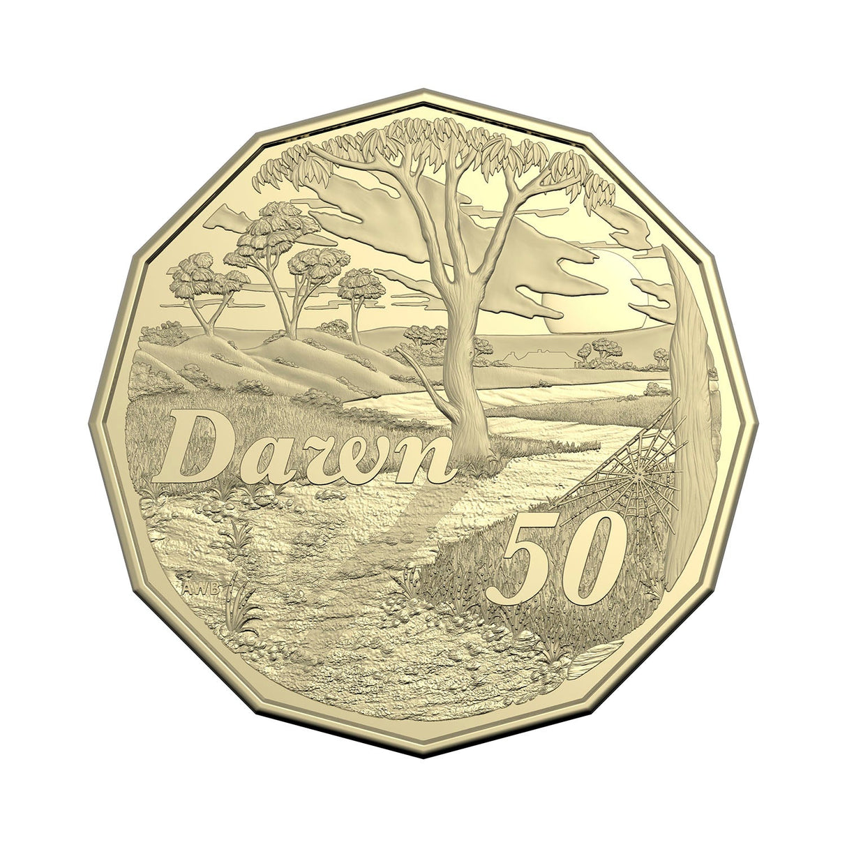 Australia Dorothea Mackellar - Dawn 2025 50c Stamp & Coin Cover