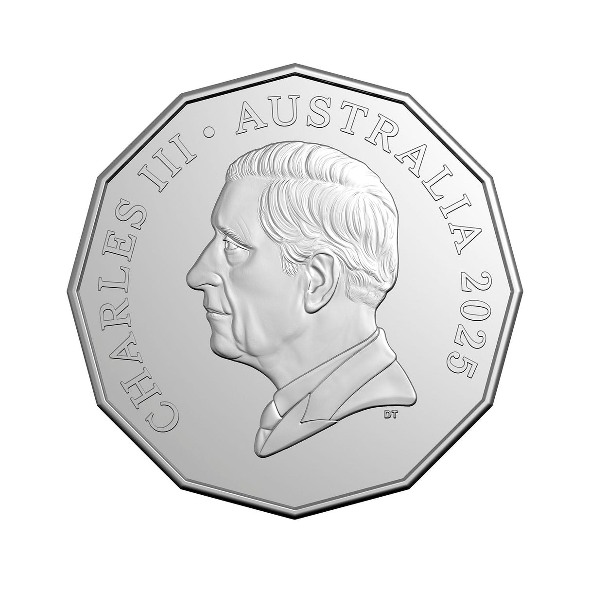 Australia King Charles III 2025 50c Stamp & Coin Cover