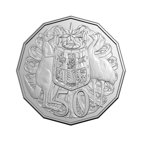 Australia King Charles III 2025 50c Stamp &amp; Coin Cover