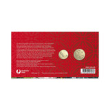 Australia King Charles III 2025 2-Coin Stamp & Coin Cover