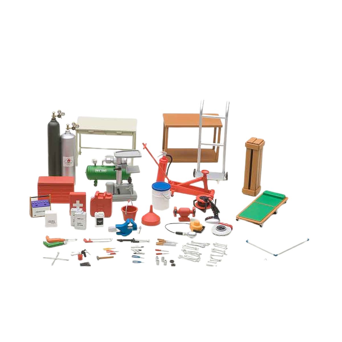 GARAGE KIT SET (VERSION 1) - 1:18 Scale OTHER Model Accessory