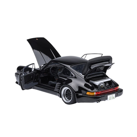 PORSCHE 911 (930) TURBO WANGAN MIDNIGHT "BLACKBIRD" (COMIC #1 VERSION) - 1:18 Scale Composite Model Car