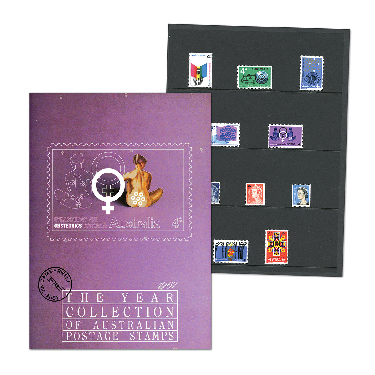 Australia 1966-70 Decimal Stamp Collection Mint Unhinged