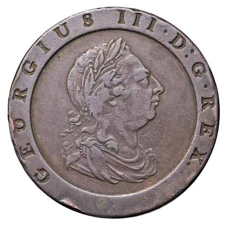 Great Britain George III 1797 Cartwheel Twopence F