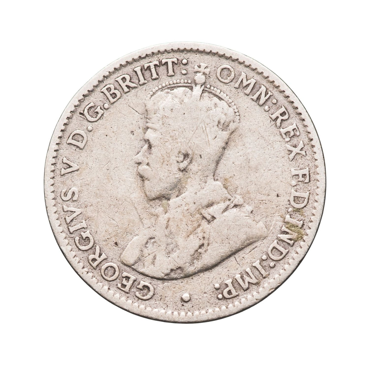 Australia George V 1914 Threepence Good-Very Good
