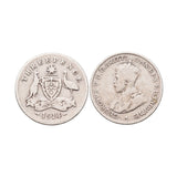 Australia George V 1914 Threepence Good-Very Good