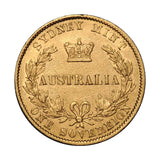 Queen Victoria 1870 Sydney Mint Sovereign Type II Fine-Very Fine