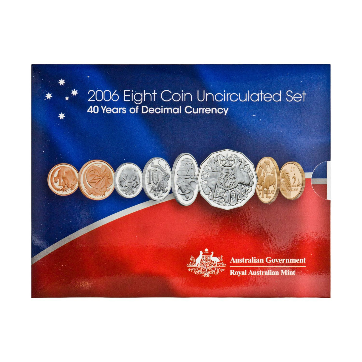 Australia Decimal Currency 40th Anniversary 2006 8-Coin Mint Set