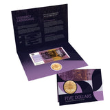 Australia $5 Last Note & First Coin Uncirculated Pack