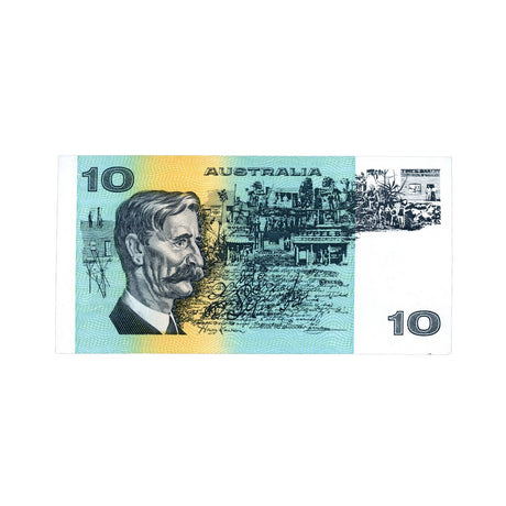 1991 $10 R313a Fraser/Cole with Plate Identification Letter (PIL) Uncirculated