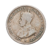 Australia 1922/21 Overdate Threepence Good-Very Good