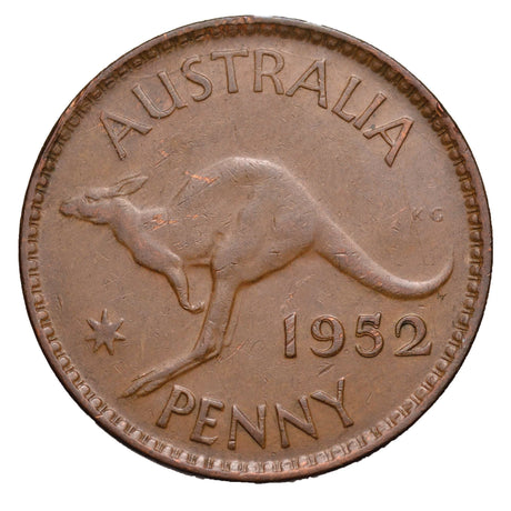 1952 Penny Double Date & Standard Pair Fine-Very Fine