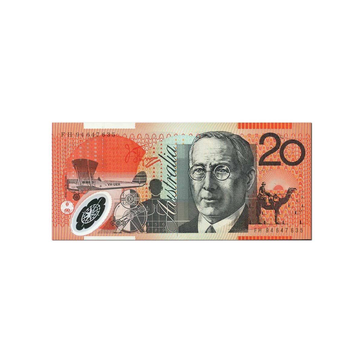 1994 $20 R416A Fraser/Evans Uncirculated