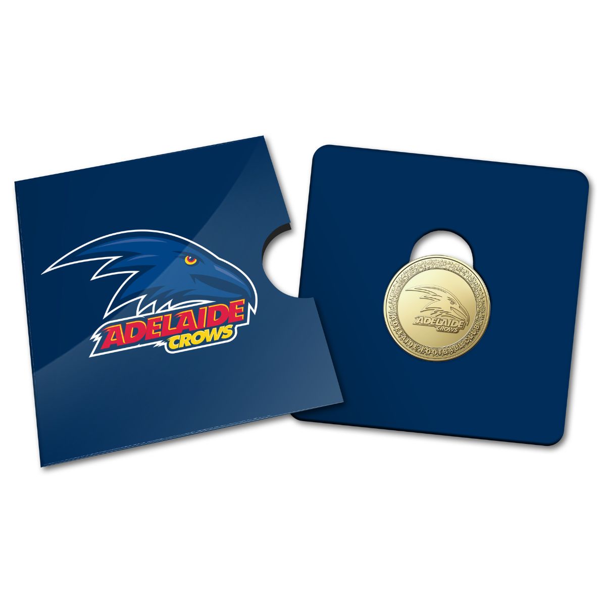 AFL Adelaide Crows 2023 $1 Aluminium-Bronze Uncirculated Coin x10