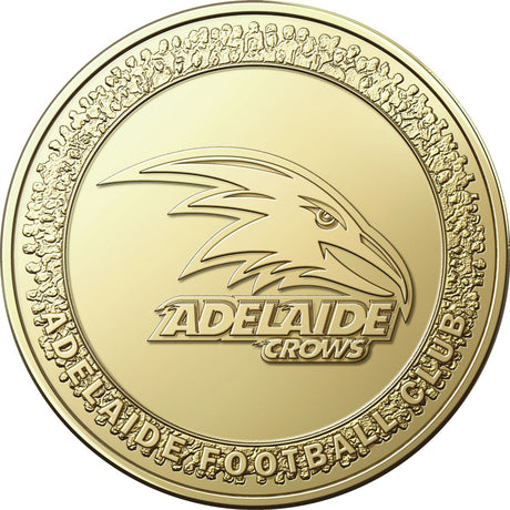 AFL Adelaide Crows 2023 $1 Aluminium-Bronze Uncirculated Coin