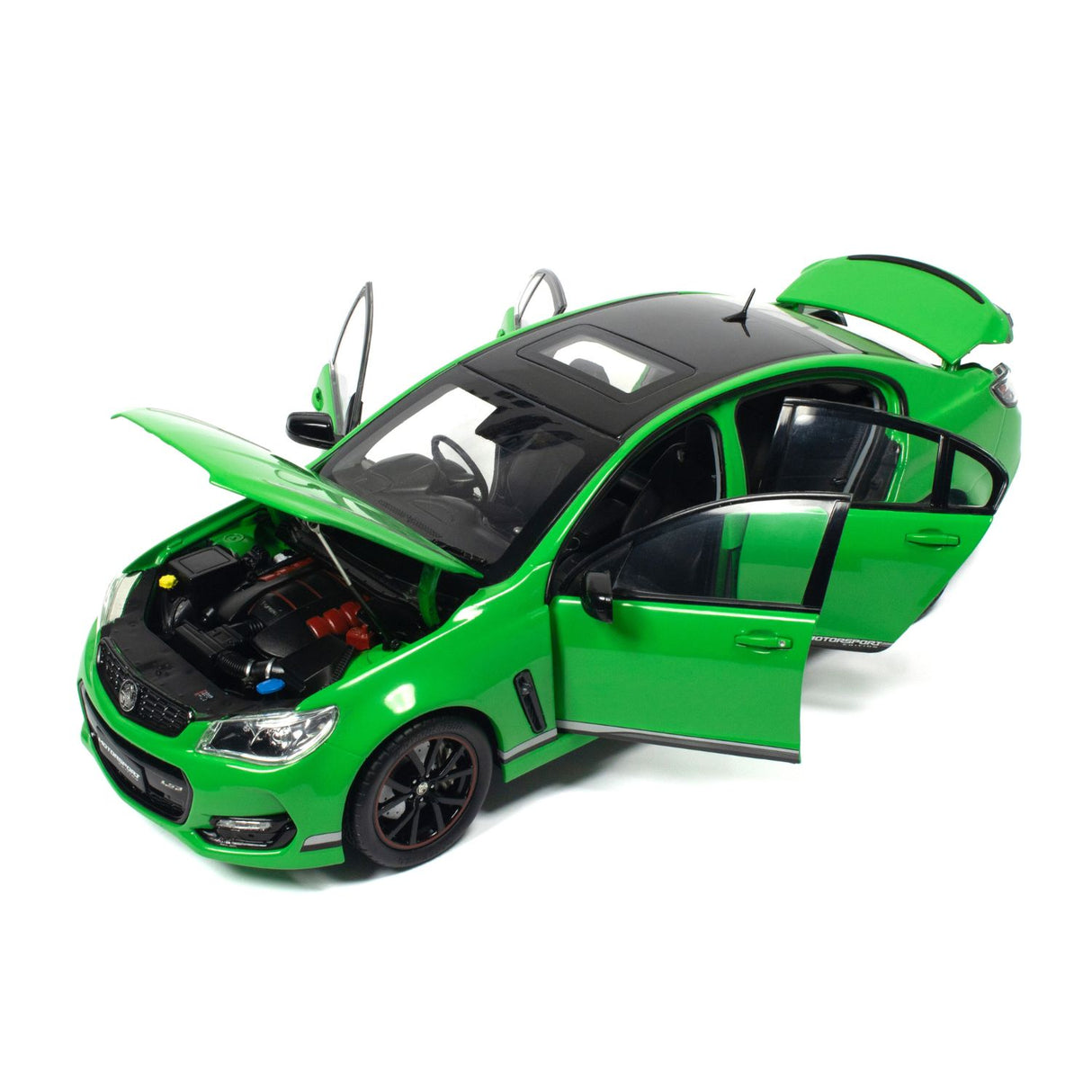 HOLDEN VFII COMMODORE MOTORSPORT EDITION - SPITFIRE GREEN - 1:18 Scale Diecast Model Car