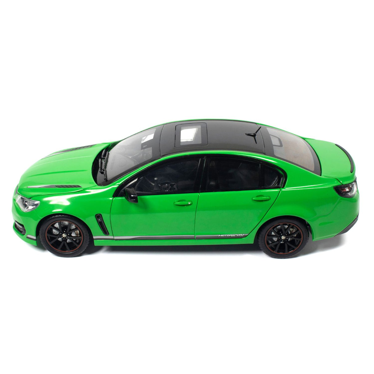 HOLDEN VFII COMMODORE MOTORSPORT EDITION - SPITFIRE GREEN - 1:18 Scale Diecast Model Car