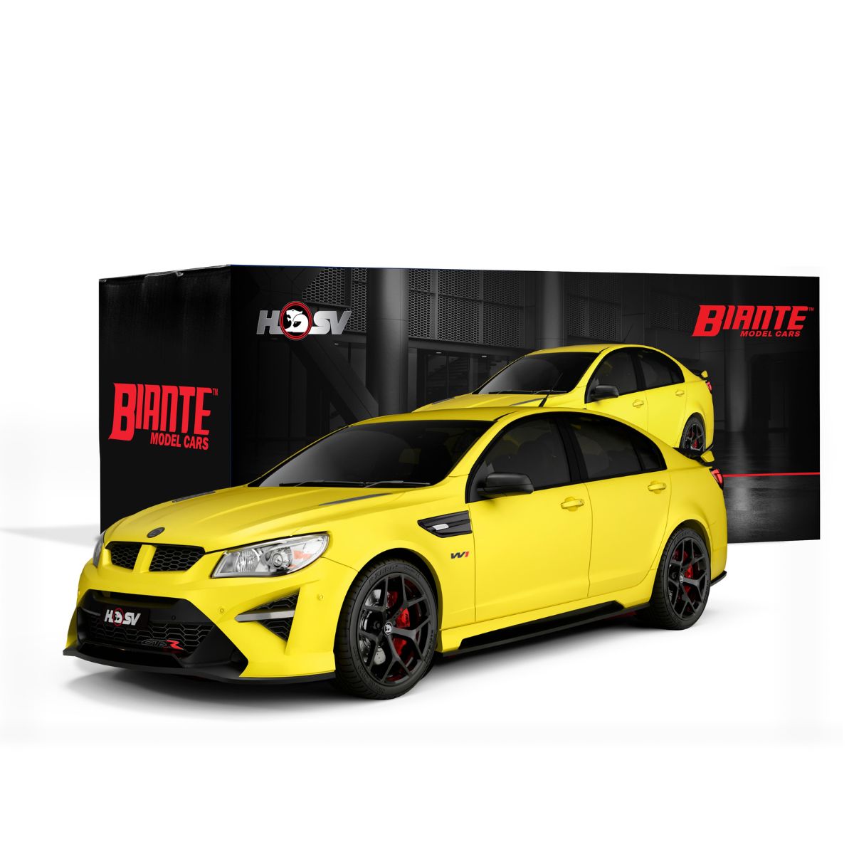 GTSR W1 XU3 YELLAH - 1:18 Scale Diecast Model Car