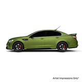 HSV GTSR W1 - PILOT VEHICLE E2002 - JUNGLE GREEN - 1:18 Scale Diecast Model Car