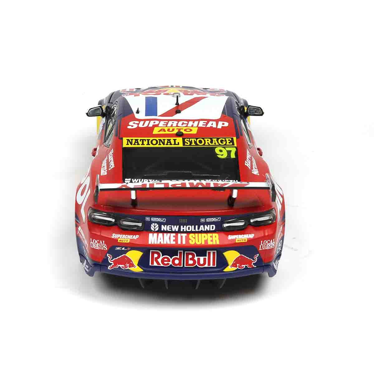 CHEVROLET CAMARO GEN3 ZL1 - RED BULL RACING - VAN GISBERGEN  #97 - 2023 Thrifty Newcastle 500 - Race 2 WINNER - 1:18 Scale Diecast Model Car