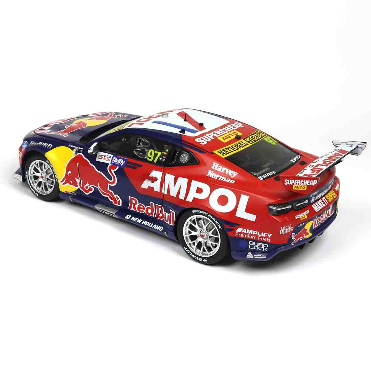 CHEVROLET CAMARO GEN3 ZL1 - RED BULL RACING - VAN GISBERGEN  #97 - 2023 Thrifty Newcastle 500 - Race 2 WINNER - 1:18 Scale Diecast Model Car