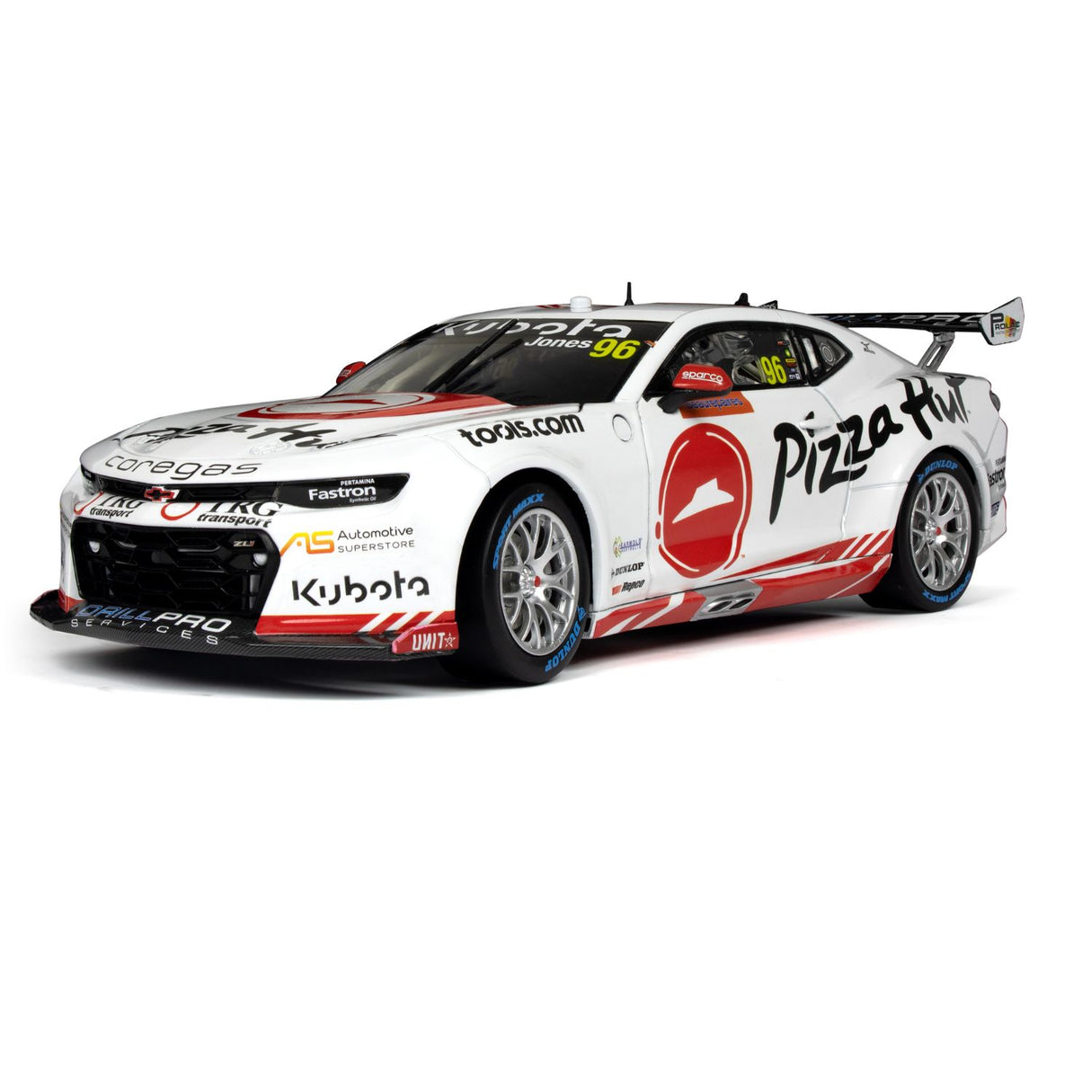 CHEVROLET CAMARO GEN3 ZL1 - BJR - JONES #96 - 2023 Beaurepaires Melbourne 400 - Race 3 - 1:18 Scale Diecast Model Car