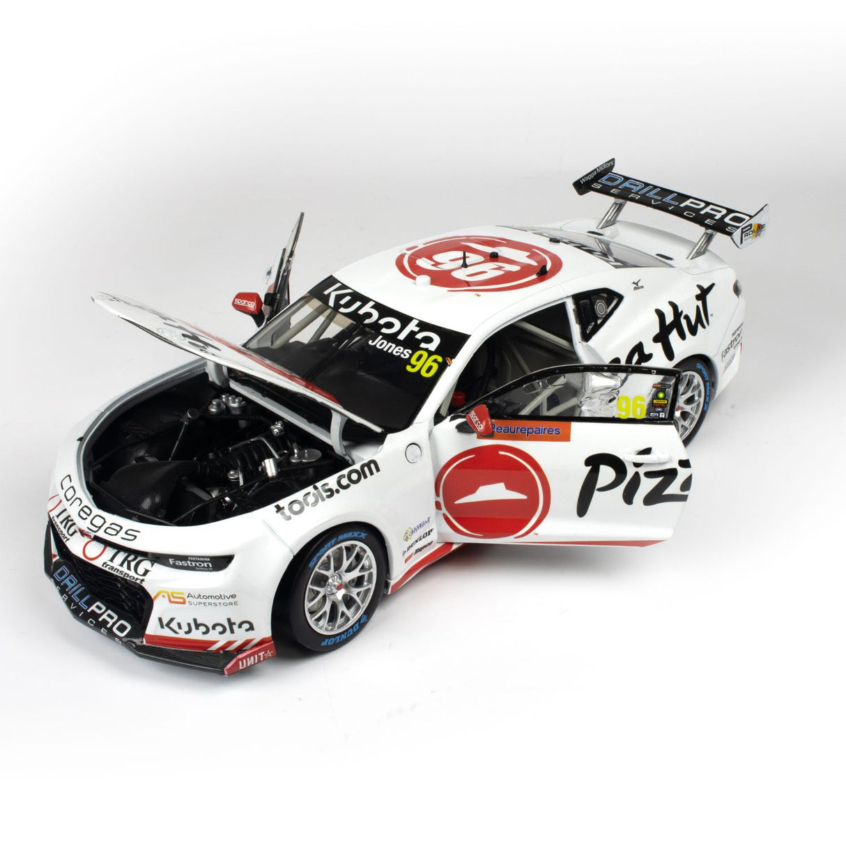 CHEVROLET CAMARO GEN3 ZL1 - BJR - JONES #96 - 2023 Beaurepaires Melbourne 400 - Race 3 - 1:18 Scale Diecast Model Car