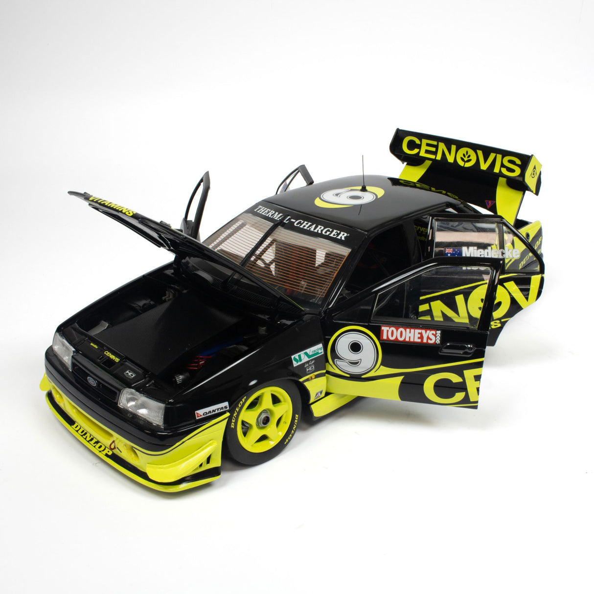 FORD FALCON EB - ALLAN MOFFAT RACING - ANDREW MIEDECKE/MARK NOSKE #9 - 1995 BATHURST 1000 - 1:18 Scale Diecast Model Car