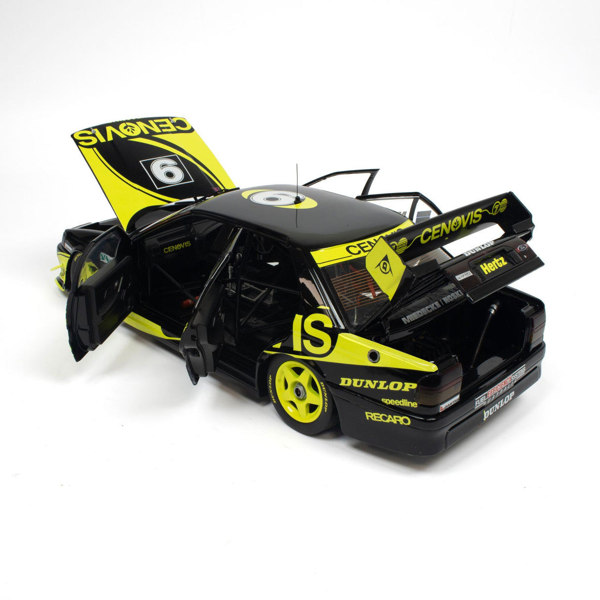 FORD FALCON EB - ALLAN MOFFAT RACING - ANDREW MIEDECKE/MARK NOSKE #9 - 1995 BATHURST 1000 - 1:18 Scale Diecast Model Car