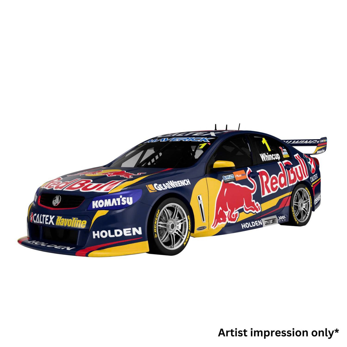 Vf Racing HOLDEN VF COMMODORE SUPERCAR - RED BULL RACING #1 - WHINCUP - 2014 CHA ...