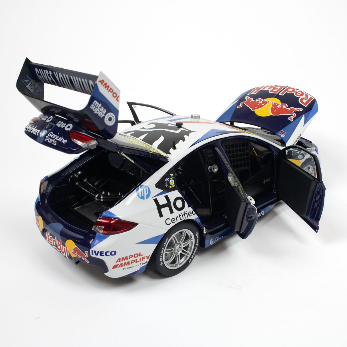 HOLDEN ZB COMMODORE - TRIPLE EIGHT RACE ENGINEERING - SHANE VAN GISBERGEN #97 - 2020 - NTI TOWNSVILLE SUPERSPRINT - RACE 23 - 200TH CHAMPIONSHIP RACE WIN - 1:18 Scale Diecast Model Car