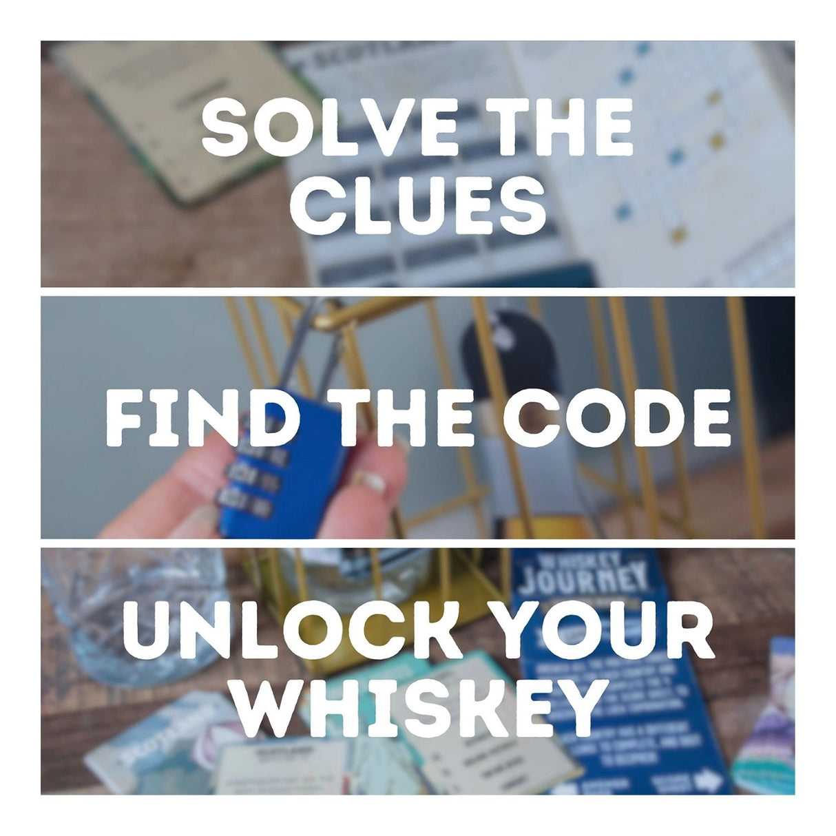 Whiskey Journey Escape Room Game