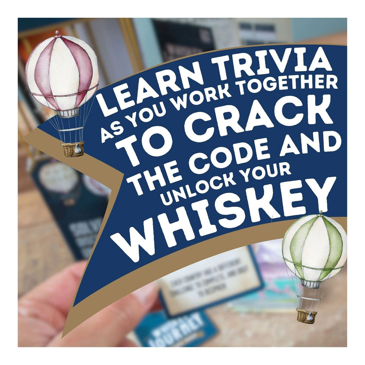 Whiskey Journey Escape Room Game