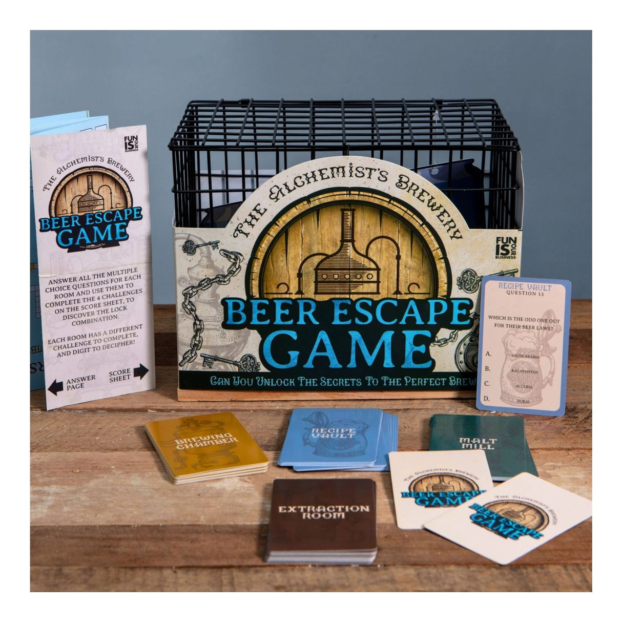 Boxer Gifts - Beer Escape Room Game