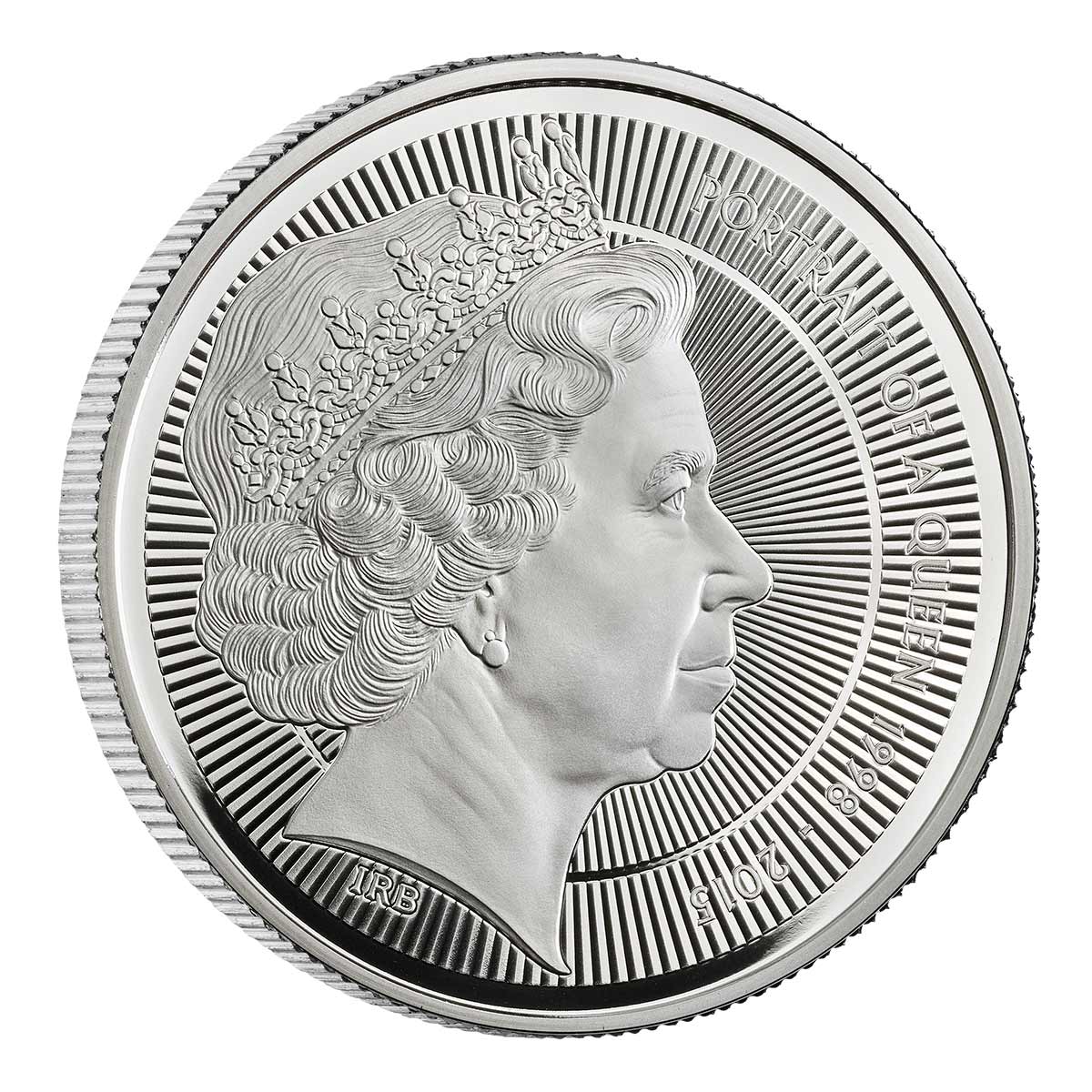 Great Britain Portraits of Queen Elizabeth II 2026 £5 Ian Rank-Broadley 1oz Silver Proof Coin