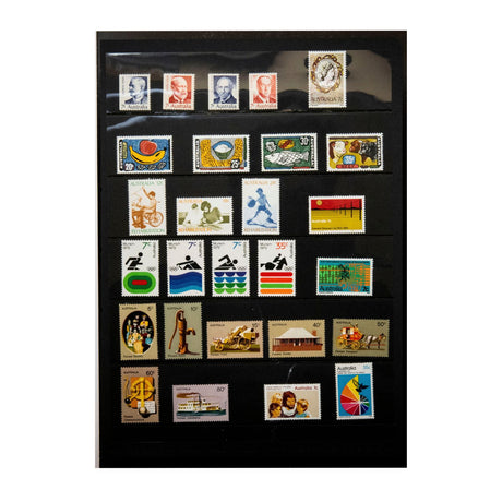 Australia 1972 Year Stamp Collection