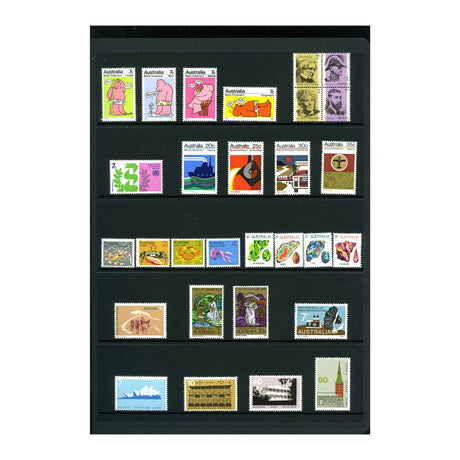 Australia 1973 Year Stamp Set