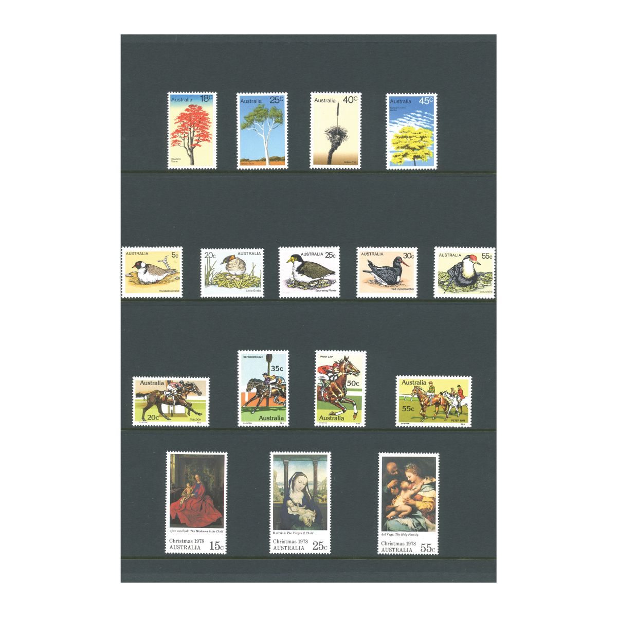 Australia 1978 Year Stamp Set