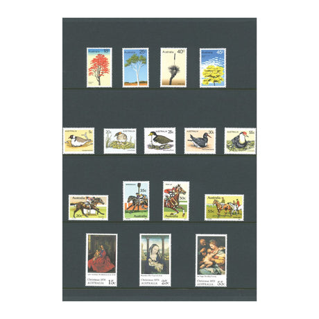 Australia 1978 Year Stamp Set