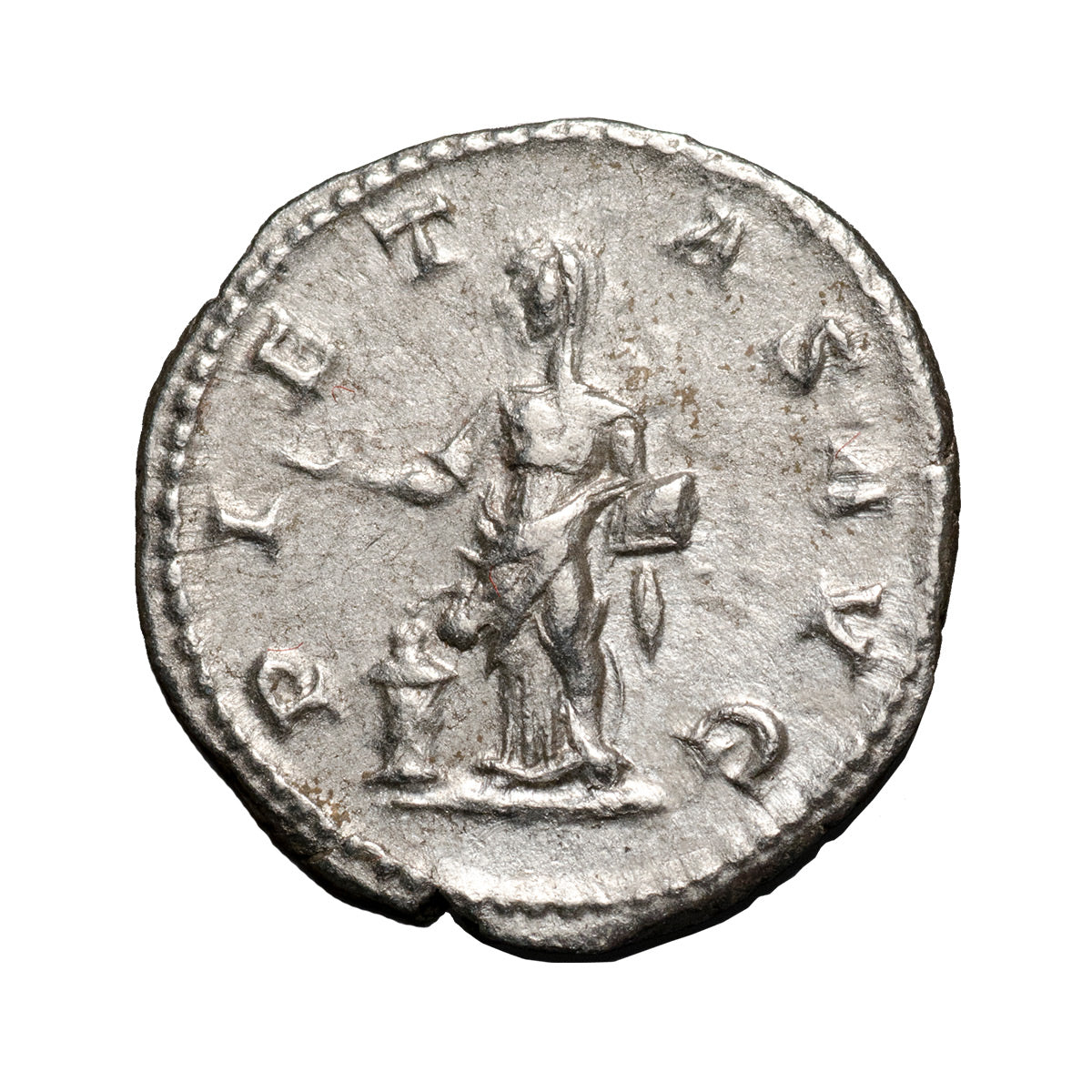 Roman Empire Julia Maesa 218-225AD Silver Denarius Fine-Very Fine