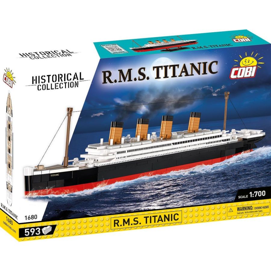 Model Brick Set R.M.S. Titanic 1:700 Scale (593 Pieces)