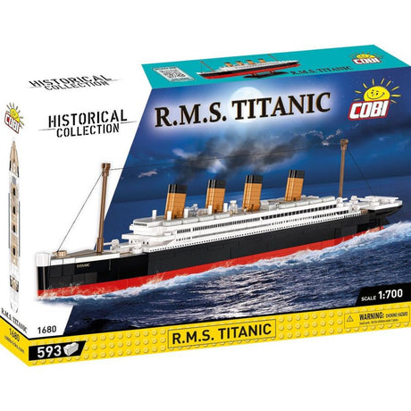 Model Brick Set R.M.S. Titanic 1:700 Scale (593 Pieces)